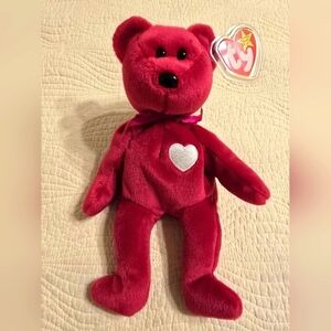 NWT Ty Beanie Baby " Valentina " Bear